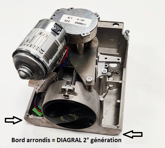 Bloc moteur DIAGRAL  DIAG08MPF